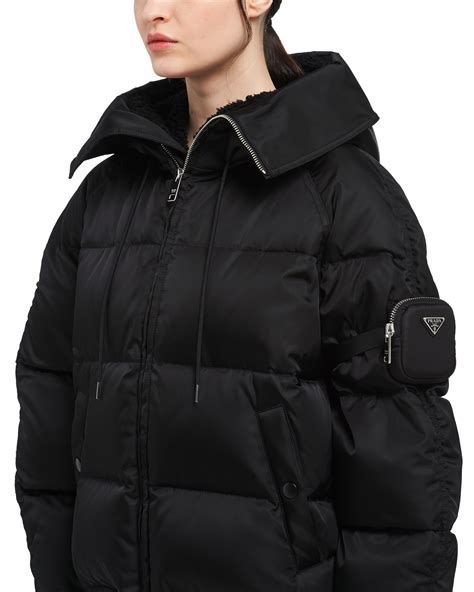 prada puffer herren|nylon gabardine Prada.